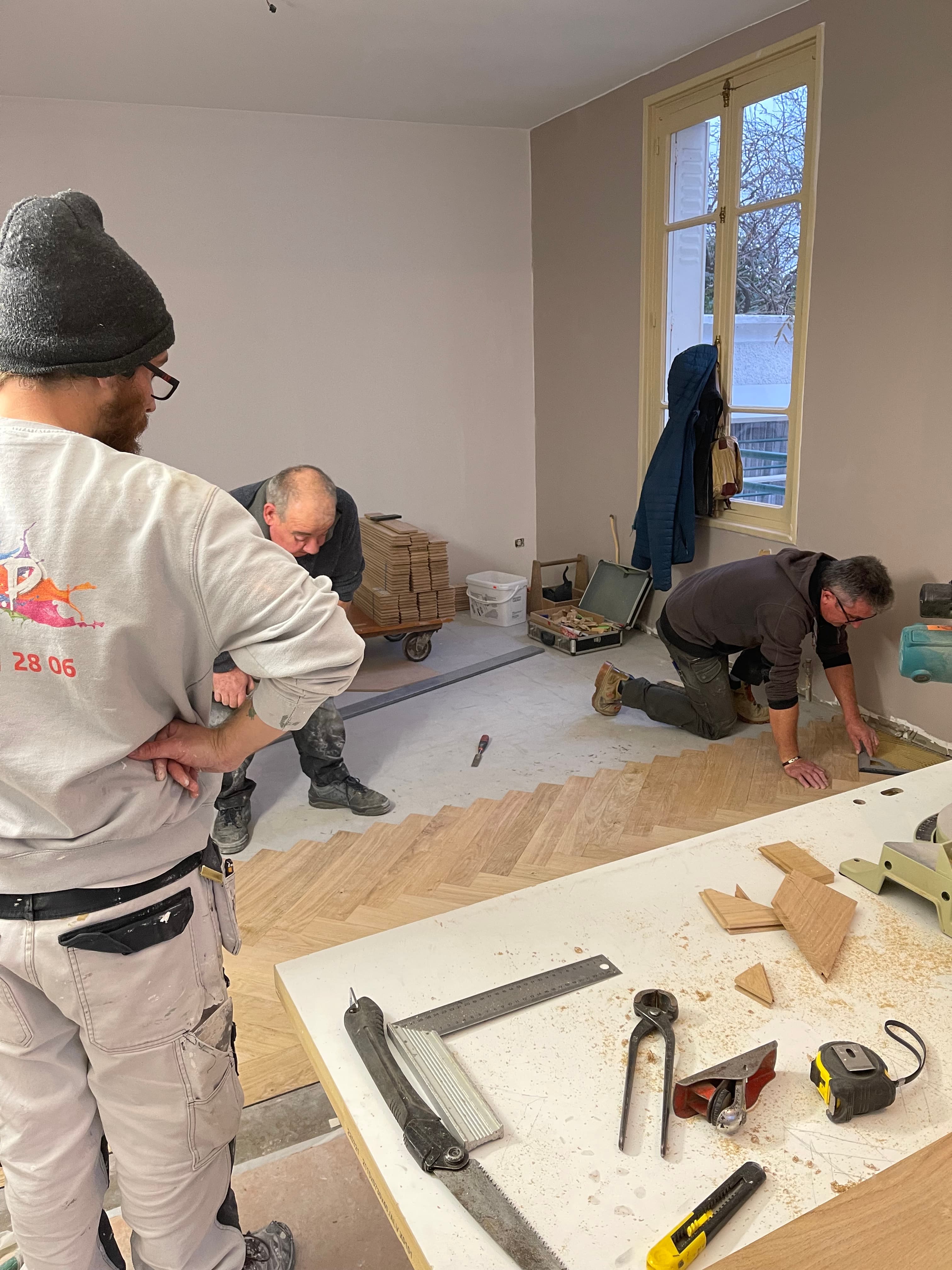 Artisans chantier